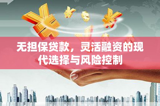 江陵无担保贷款，灵活融资的现代选择与风险控制