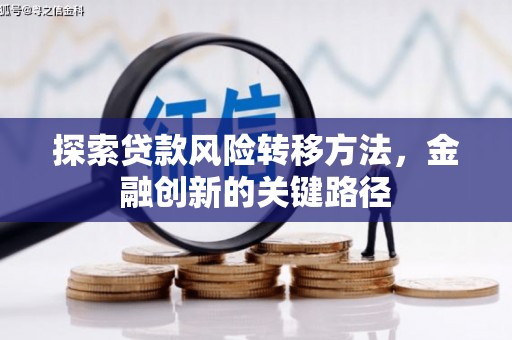 江陵探索贷款风险转移方法，金融创新的关键路径