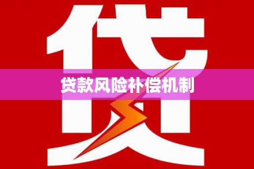 江陵贷款风险补偿机制