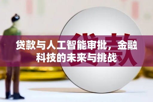 江陵贷款与人工智能审批，金融科技的未来与挑战